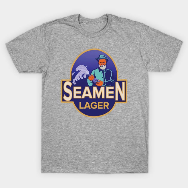 Seamen Lager T-Shirt by LaRue Entertainment